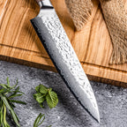 Asiro Chef Knife blade detail