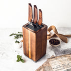 Asiro Knife Holder full Asiro set displayed