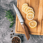 Asiro Utility Knife slicing fennel with hands