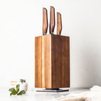 Asiro Complete Set — Kiritsuke, Chef Knife, Utility Knife & Holder