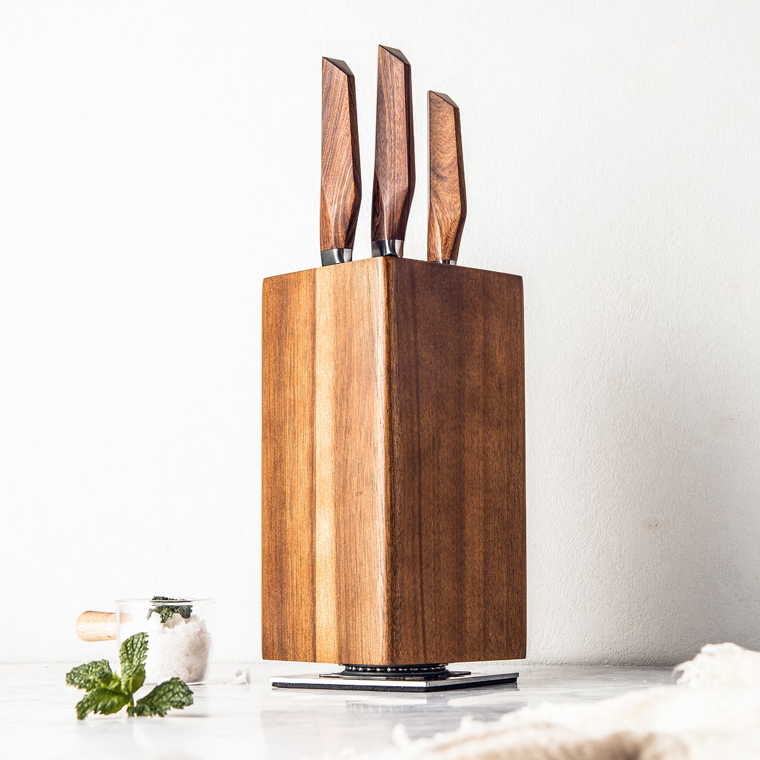 Asiro Complete Set — Kiritsuke, Chef Knife, Utility Knife & Holder