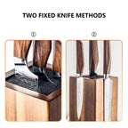 Asiro Knife Holder wood grain detail