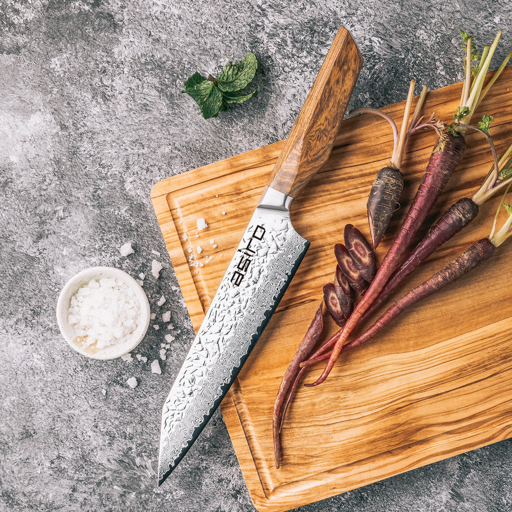 Asiro Kiritsuke 8.3" — Damascus Chef Knife