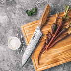Asiro Kiritsuke 8.3" — Damascus Chef Knife