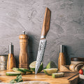 Asiro Utility Knife 5" — Damascus Kitchen Knife